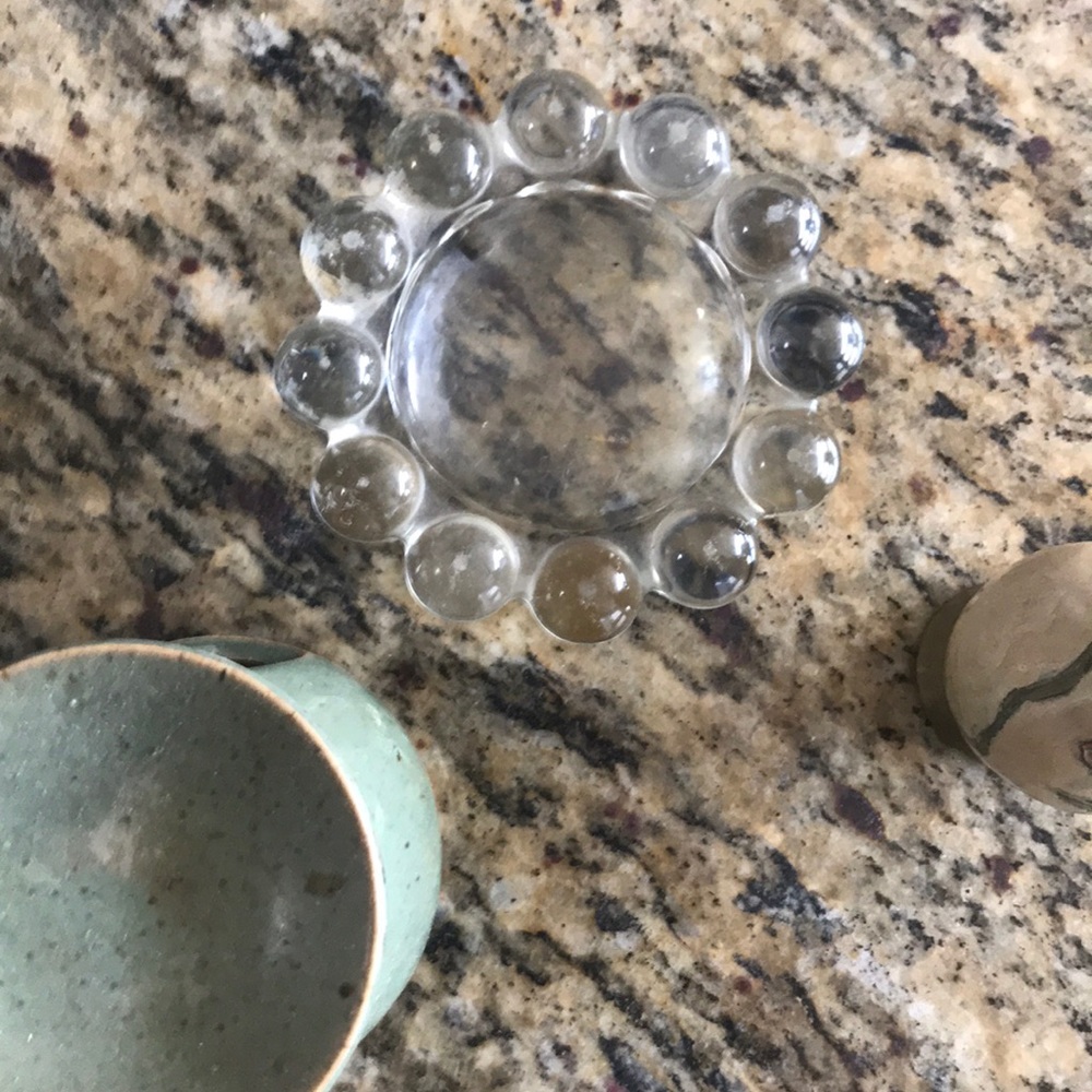 Oil burner, small vase,  and cigarette holder
